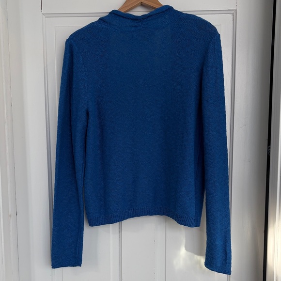 Lilly Pulitzer Faretta Barton Blue Cardigan Women’s Size Large NWT - Picture 5 of 5